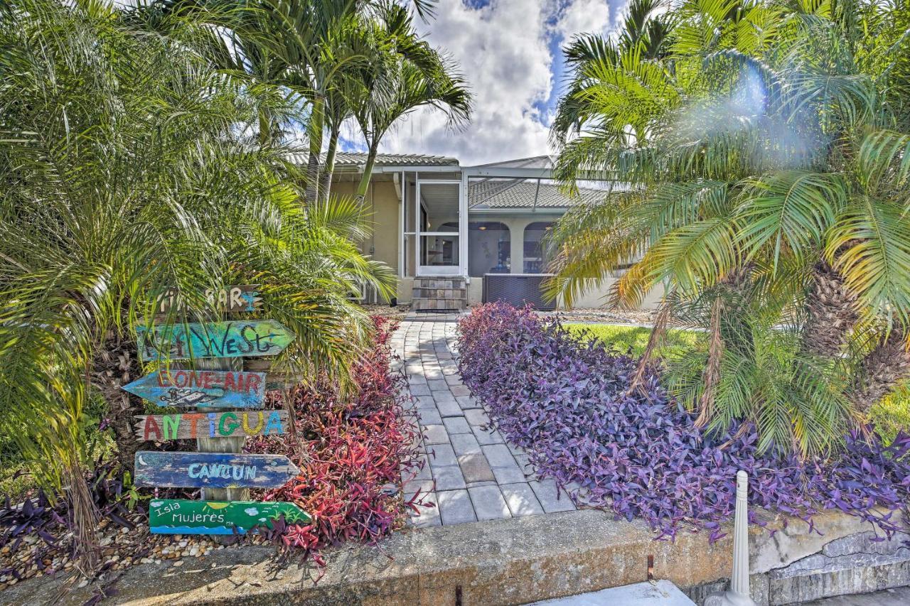 Canal Waterfront Home With Private Pool And Dock! Punta Gorda Eksteriør bilde